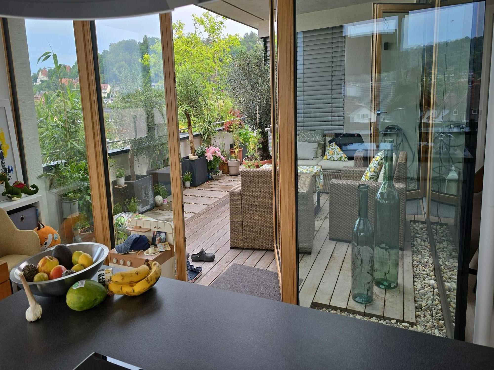 Stadtnahes Gaestezimmer Im Penthouse Bei Esi Tübingen Exterior foto